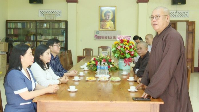 Quảng Trị: Đoàn lãnh đạo thành phố Đông Hà thăm và chúc mừng Ban Trị sự Giáo hội Phật giáo tỉnh Quảng Trị nhân mùa Phật đản PL.2566 – DL.2022